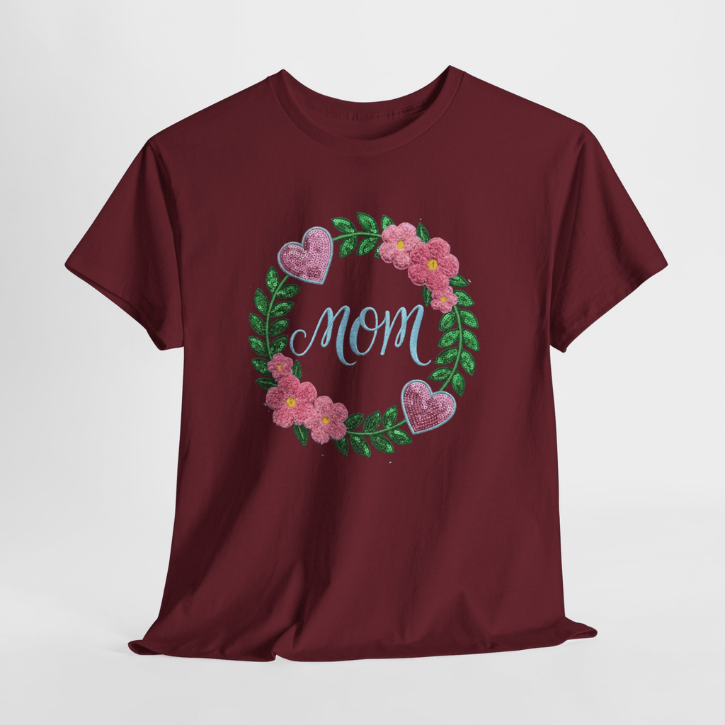 FLOWERS & MOM TEE