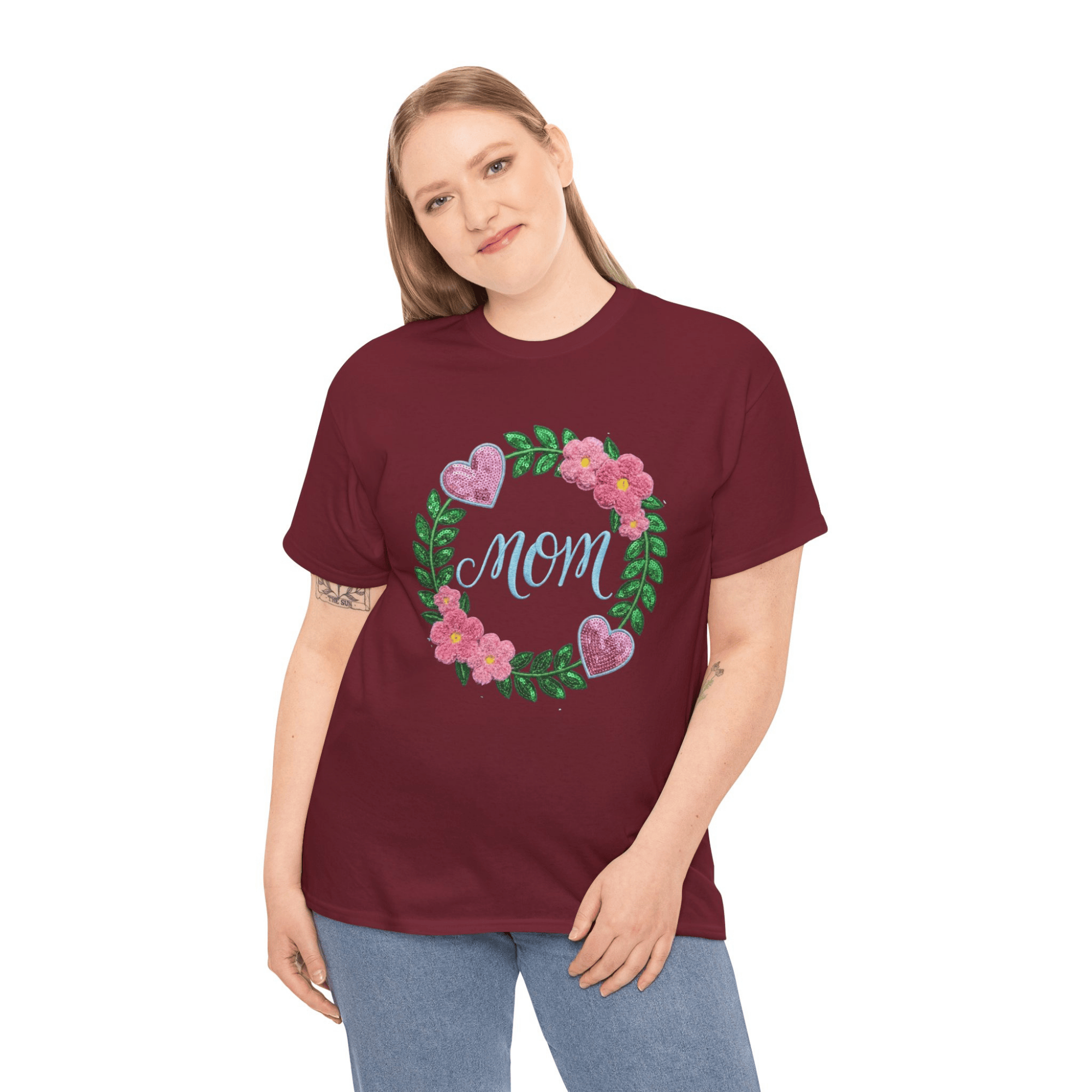 FLOWERS & MOM TEE