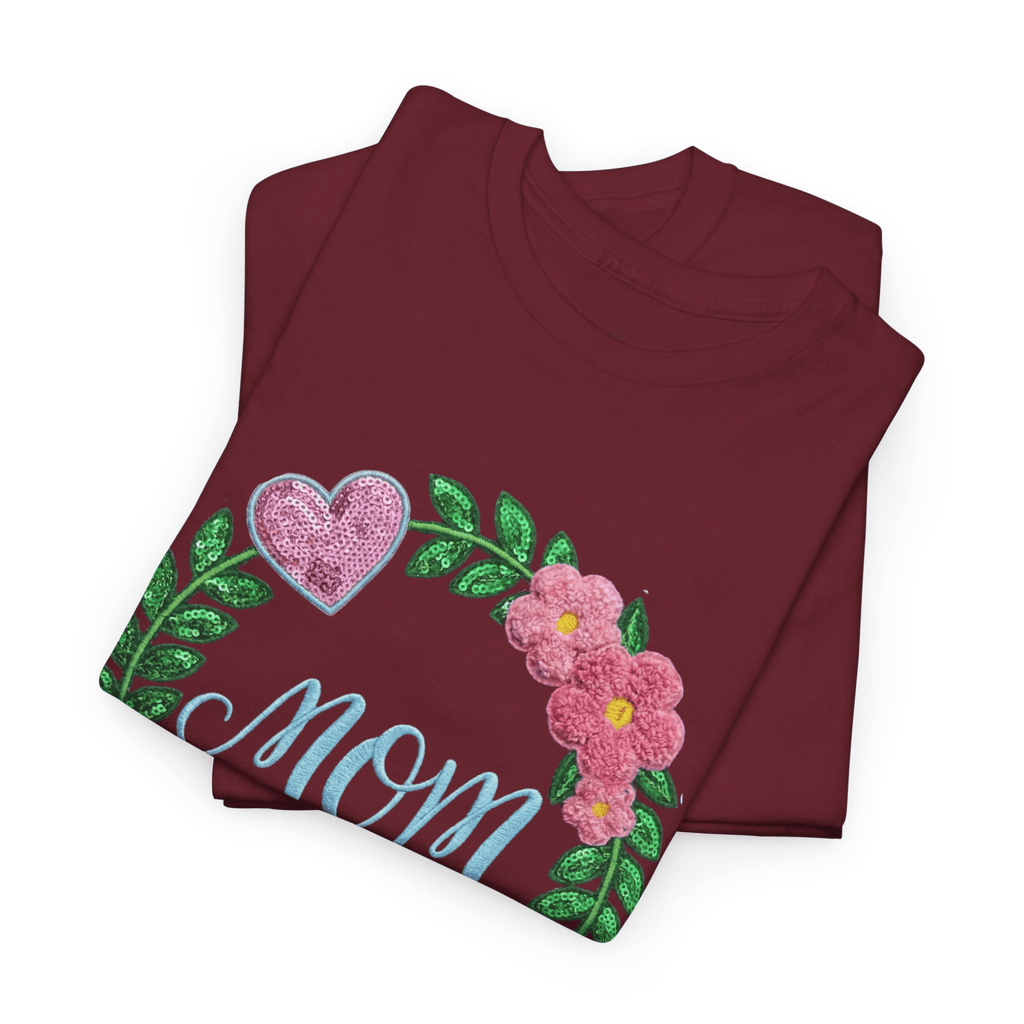 FLOWERS & MOM TEE