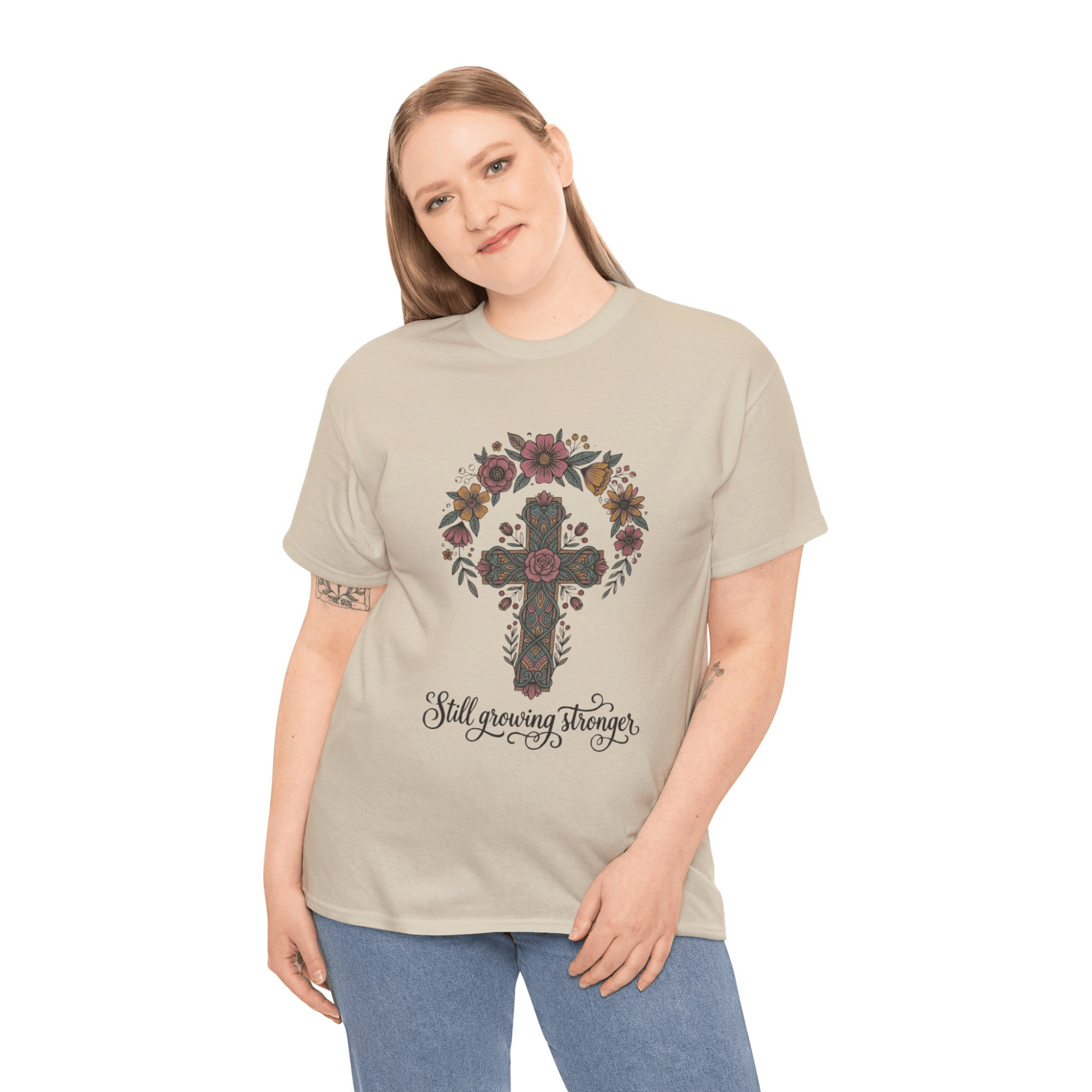 GROWING STRONGER TEE