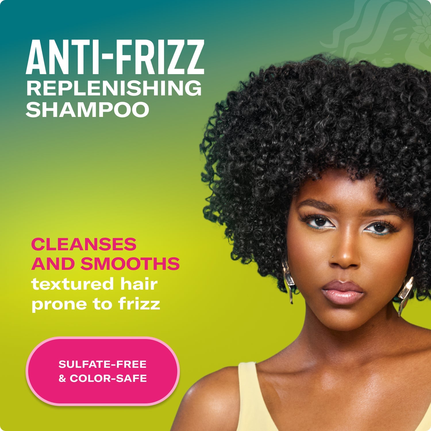 MIELLE Avocado & Tamanu Anti-Frizz Shampoo