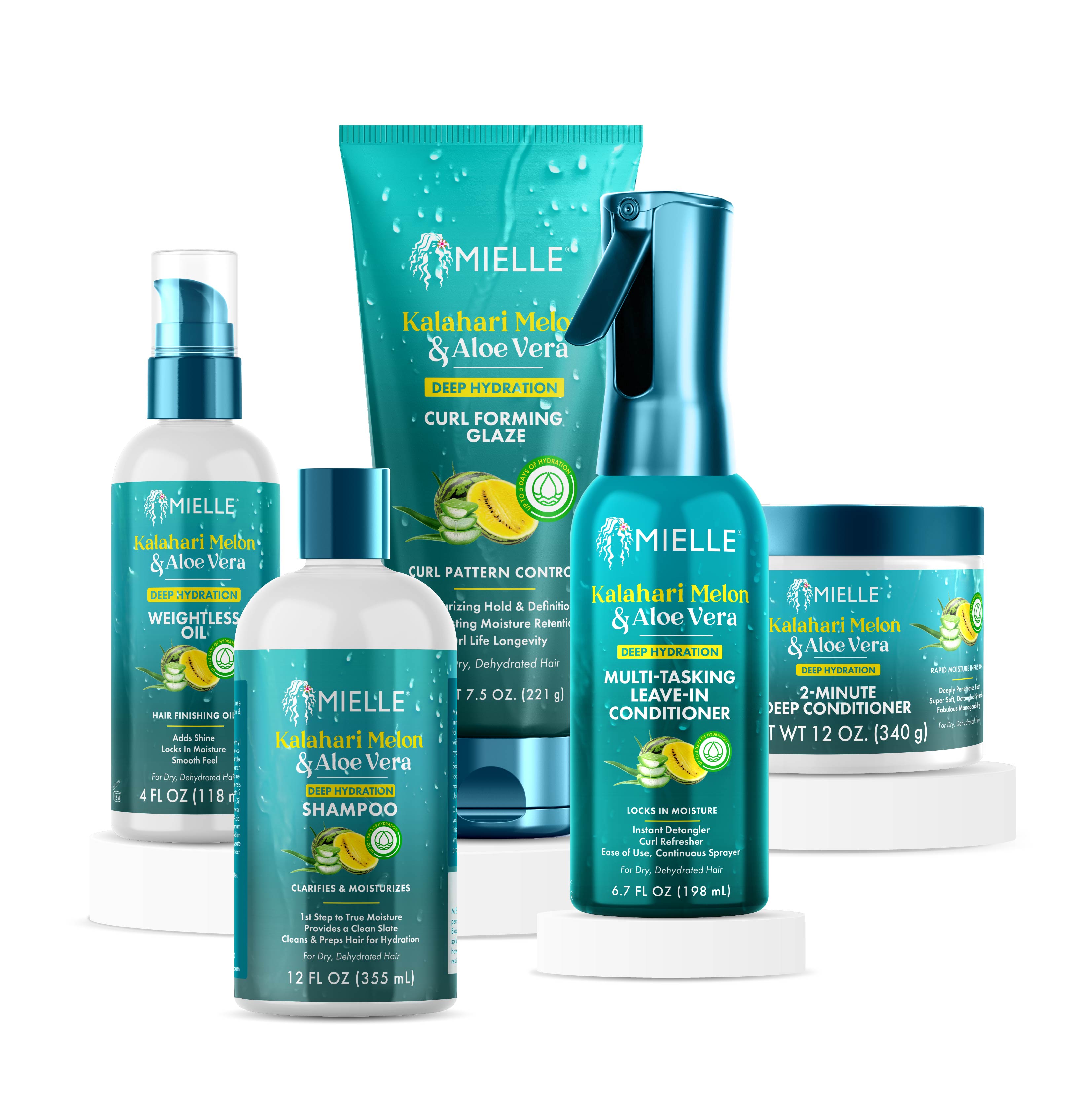 MIELLE Kalahari Melon & Aloe Vera Deep Hydration Bundle
