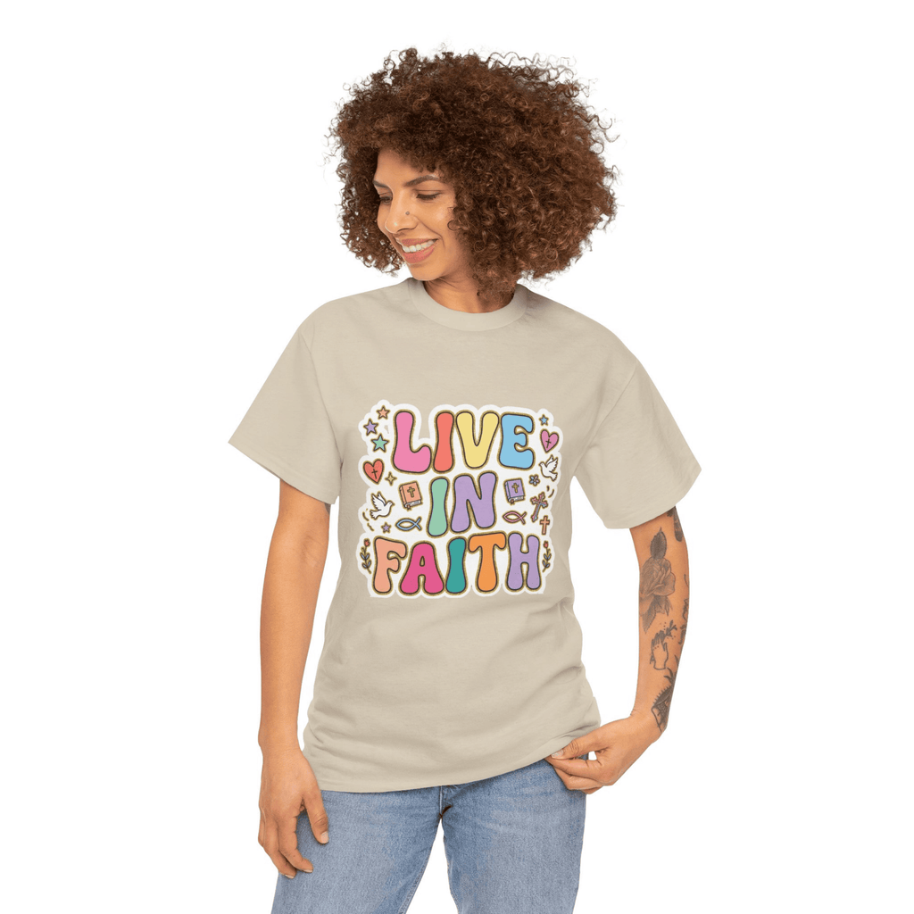 LIVE IN FAITH TEE