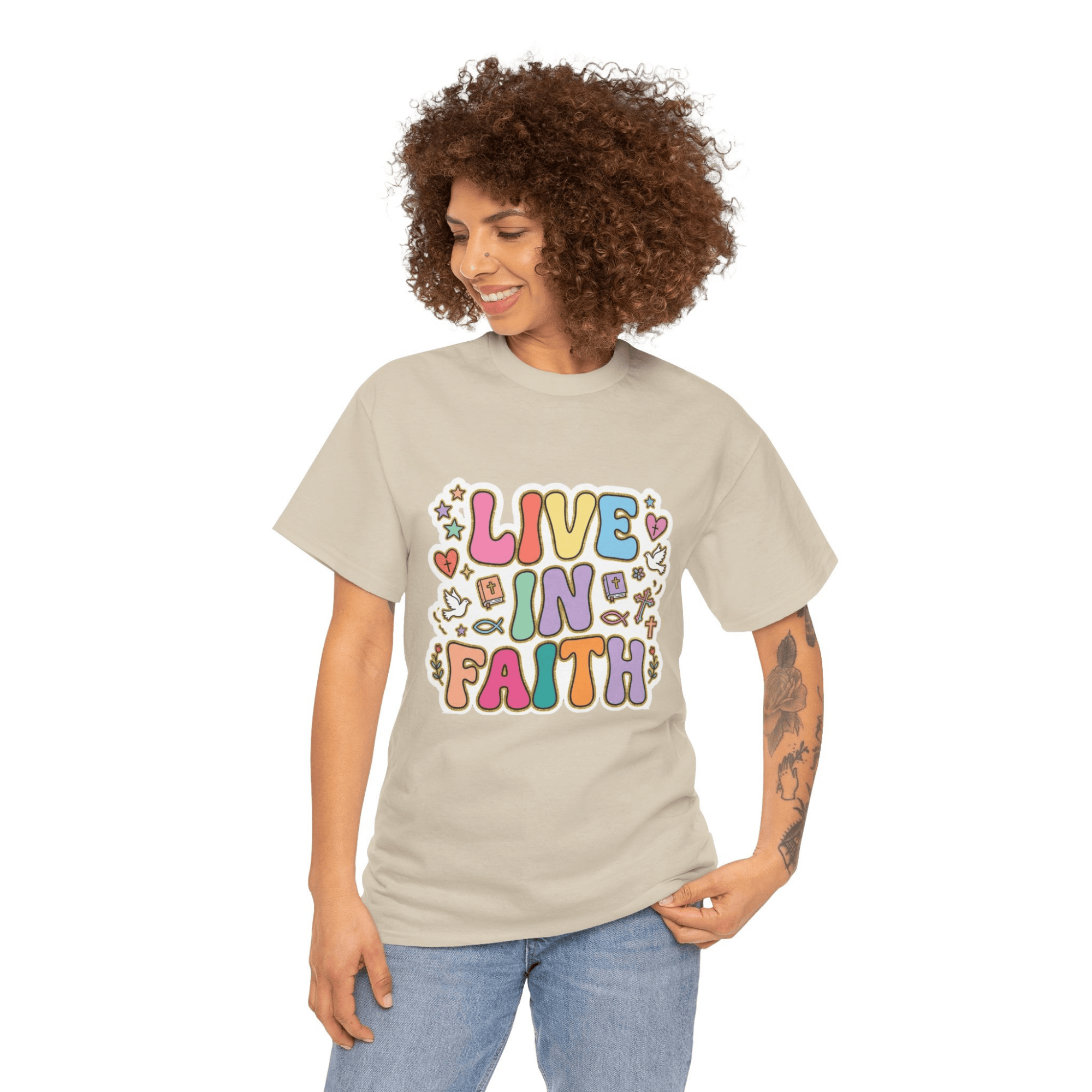 LIVE IN FAITH TEE