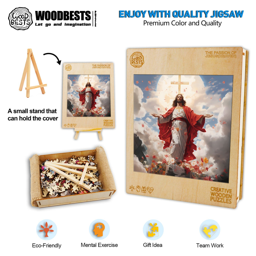 The Passion of Jesus-Heaven Wooden Jigsaw Puzzle