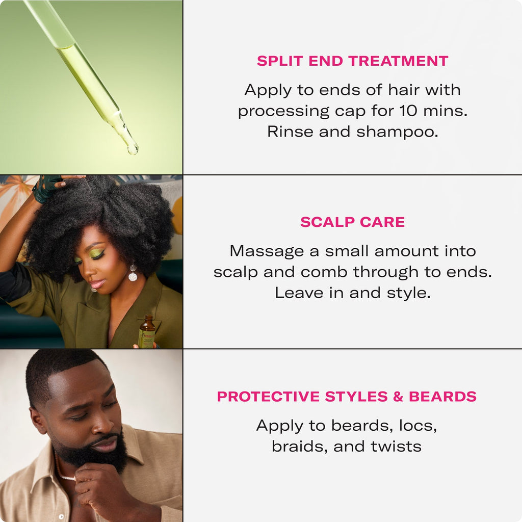 MIELLE Rosemary Mint Light Scalp & Hair Strengthening Oil