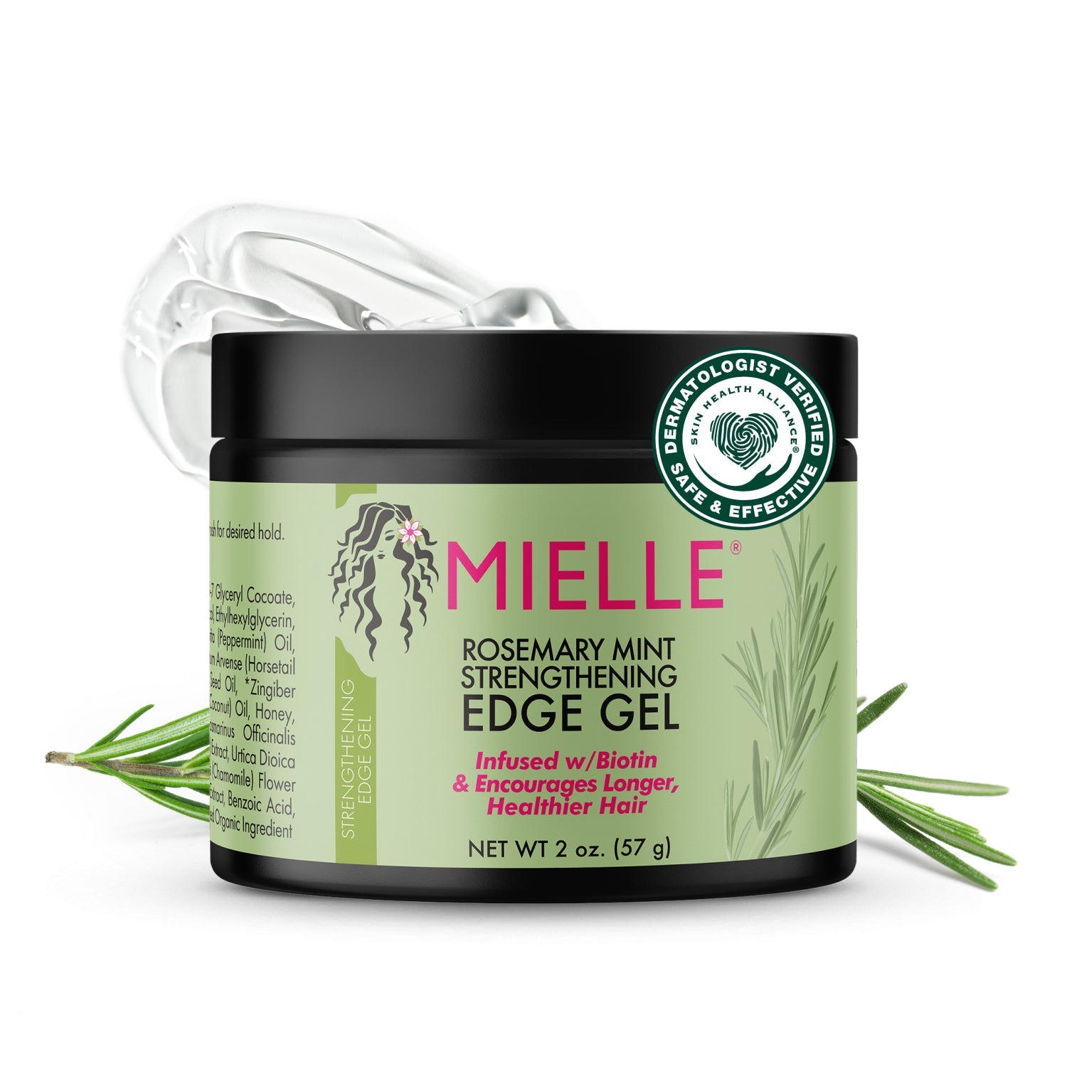 Mielle Rosemary Mint Hair Strengthening Edge Gel