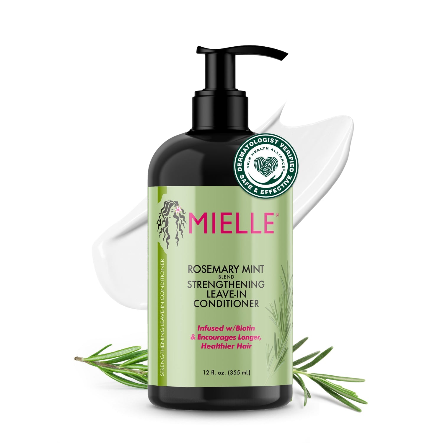 MIELLE Rosemary Mint Strengthening Leave-In Conditioner