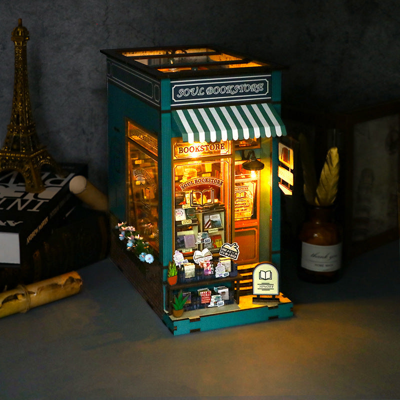 Random Different Styles of Book Nook Kit