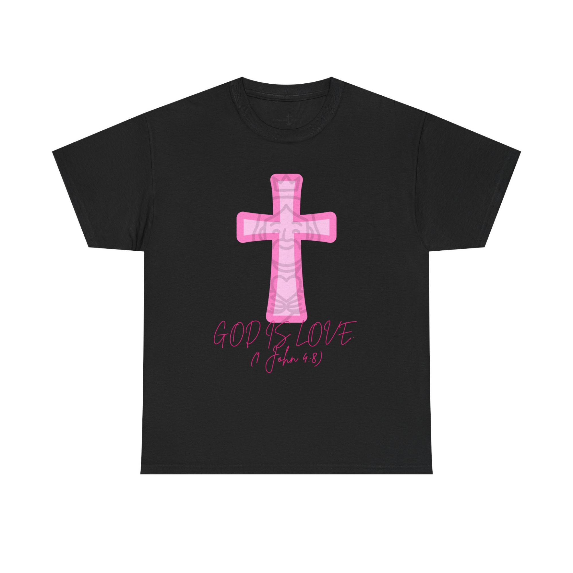 PINK CROSS TEE