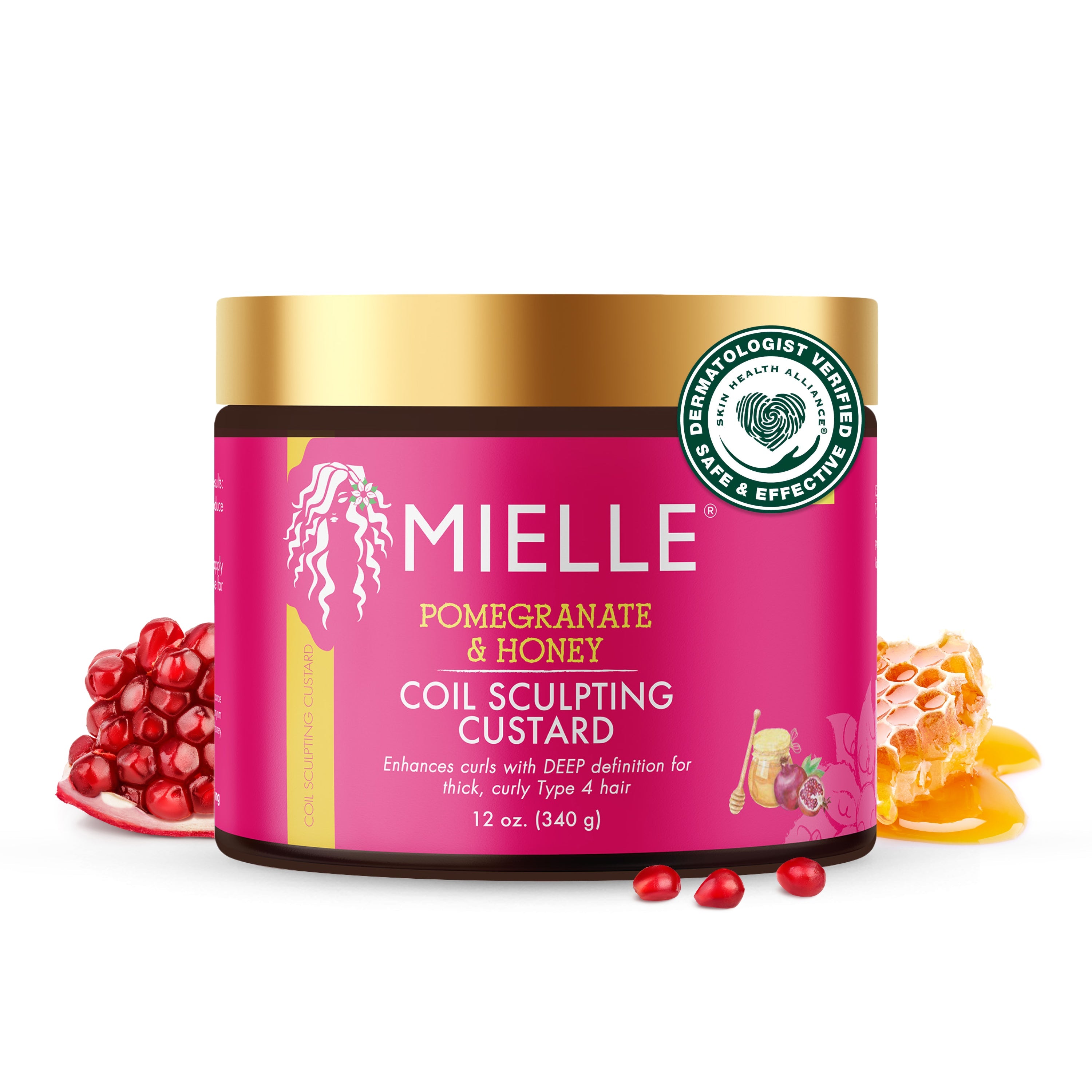 MIELLE Pomegranate & Honey Coil Sculpting Custard
