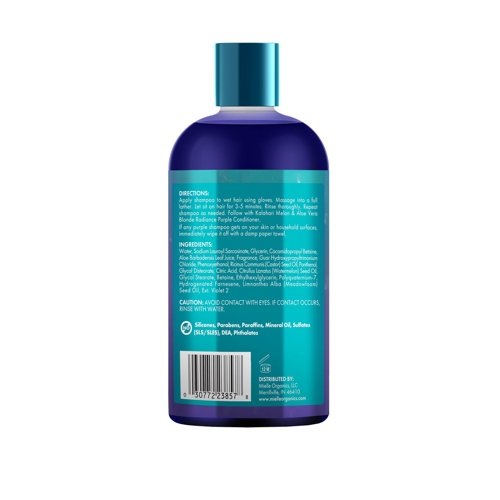 MIELLE Kalahari Melon & Aloe Vera Blonde Radiance Purple Shampoo