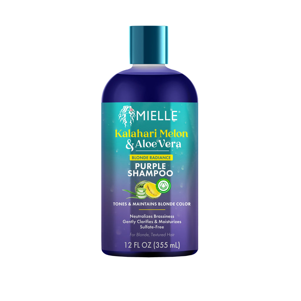 MIELLE Kalahari Melon & Aloe Vera Blonde Radiance Purple Shampoo