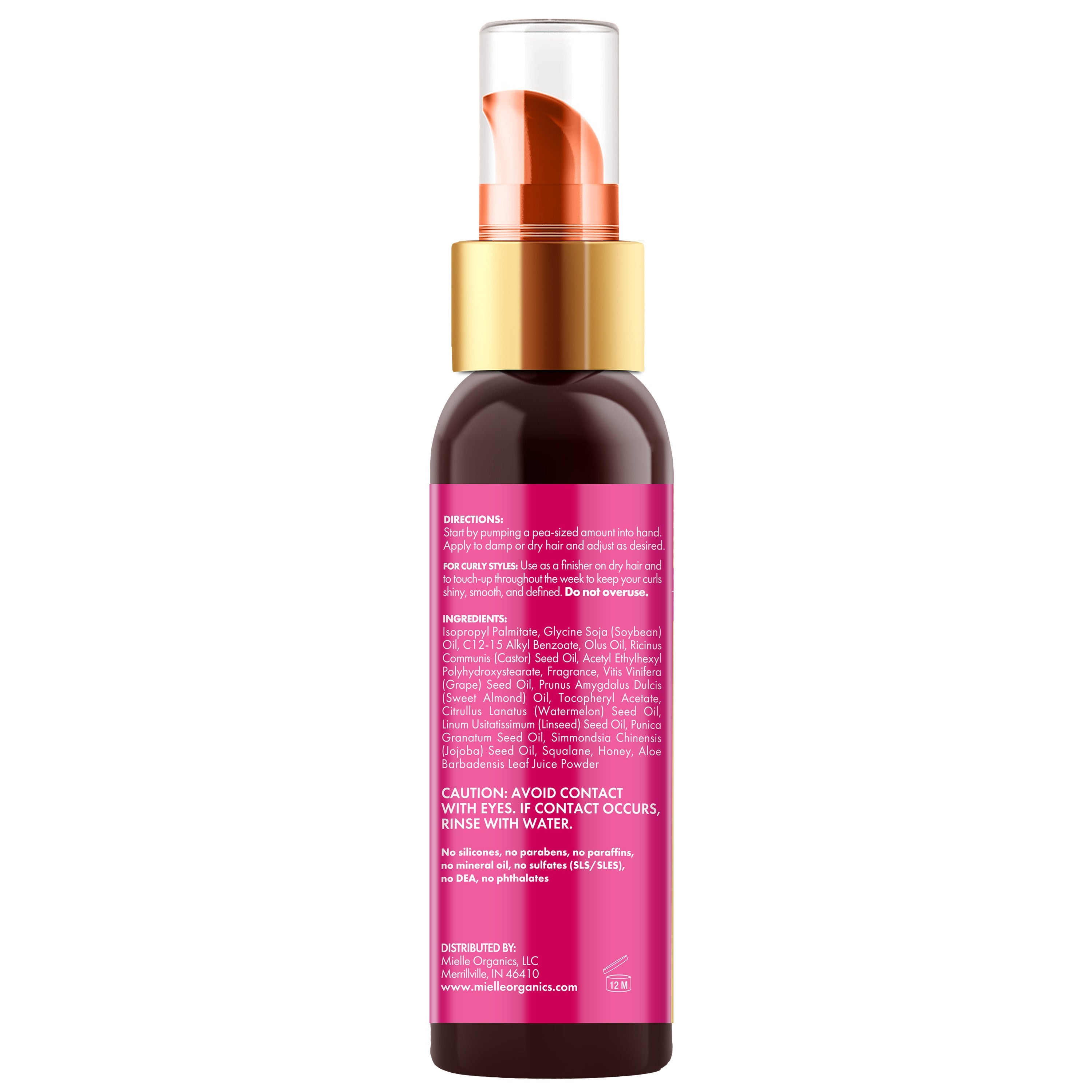 MIELLE Pomegranate & Honey Shine Oil