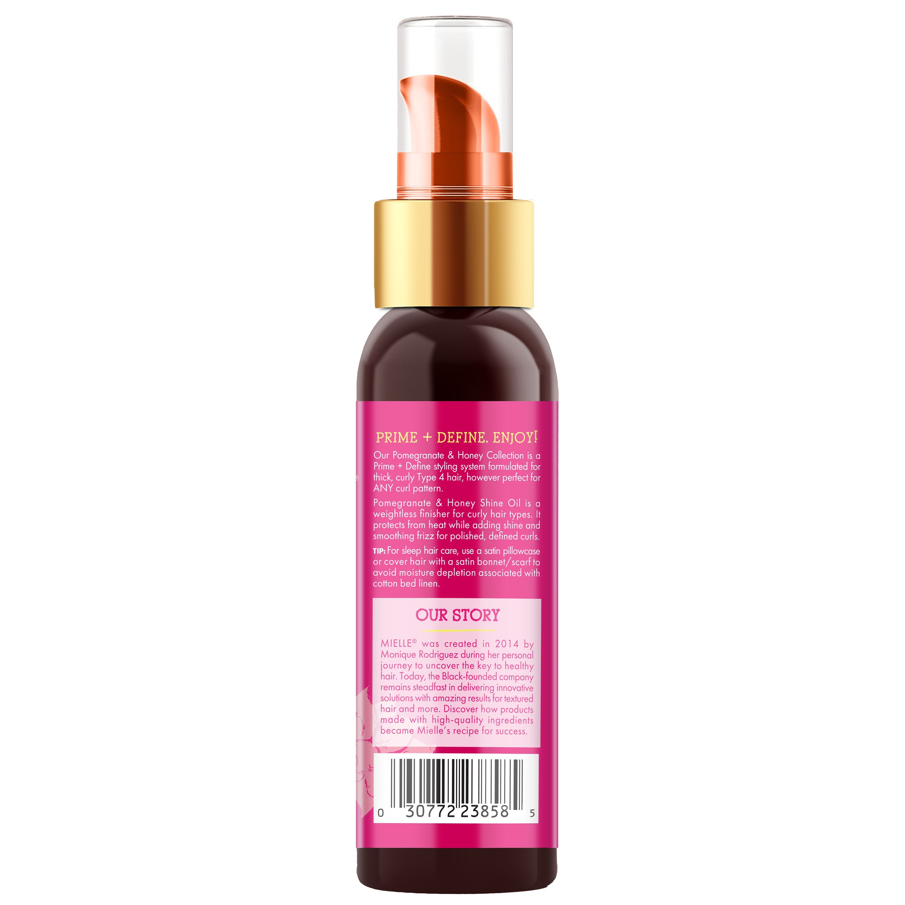 MIELLE Pomegranate & Honey Shine Oil