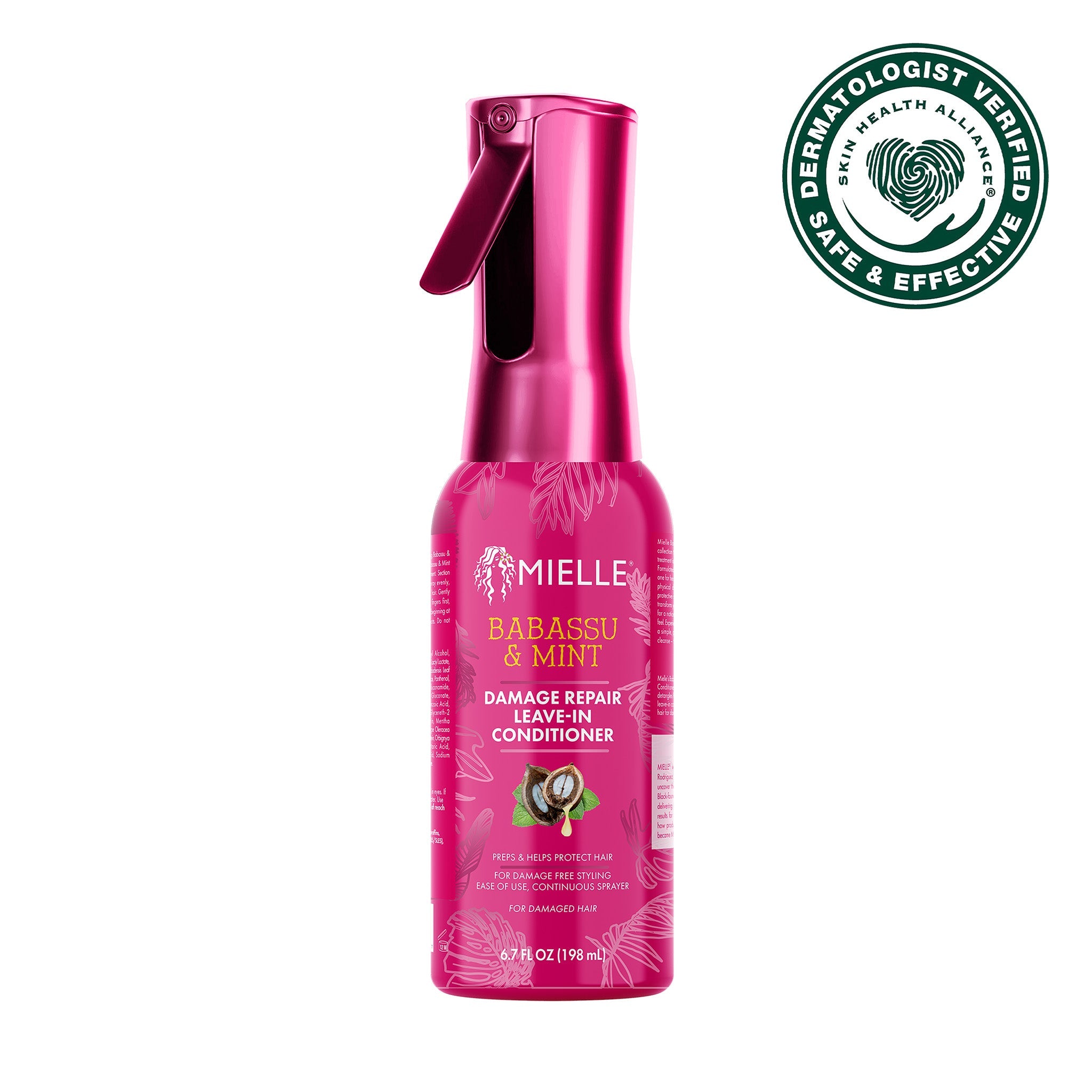 MIELLE Babassu & Mint Damage Repair Leave-In Conditioner