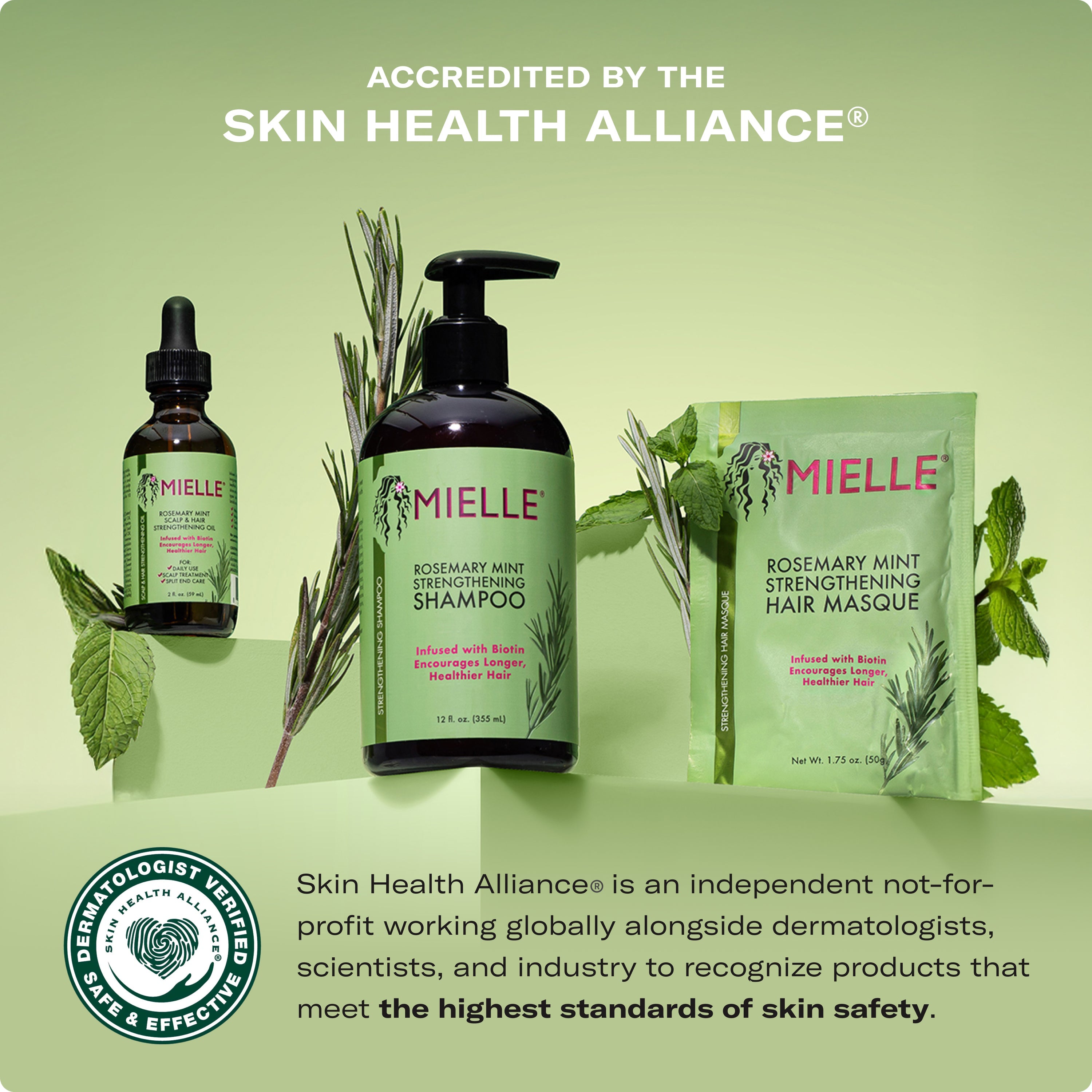 Mielle Rosemary Mint Strengthening Shampoo