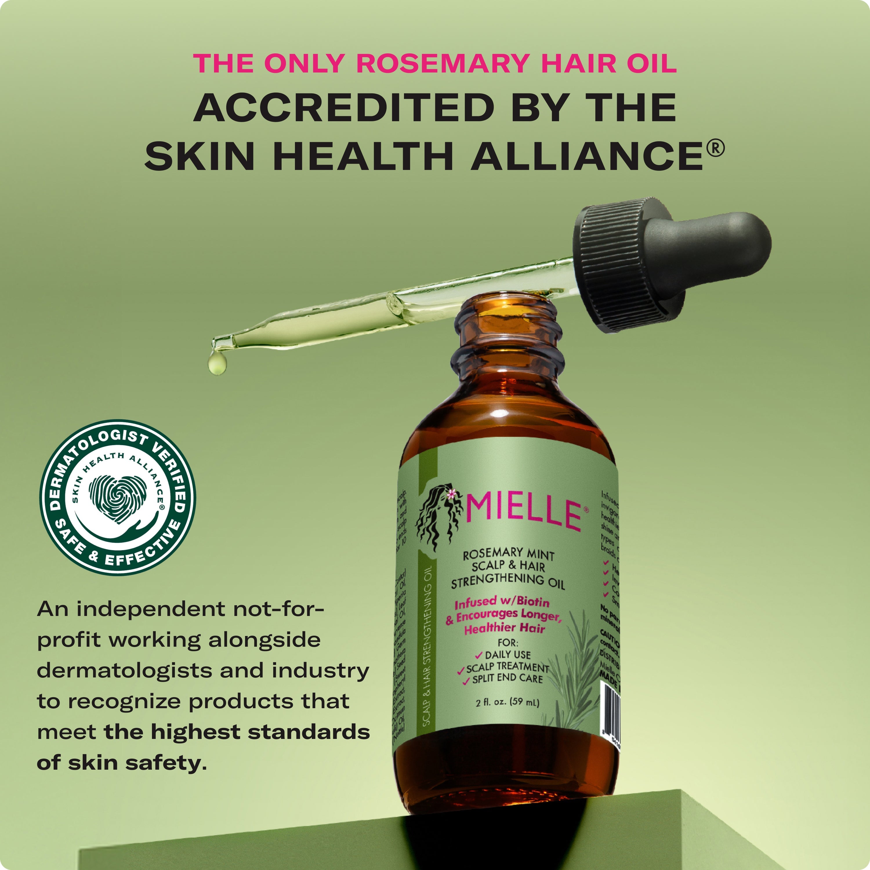 Mielle Rosemary Mint Scalp & Hair Strengthening Oil