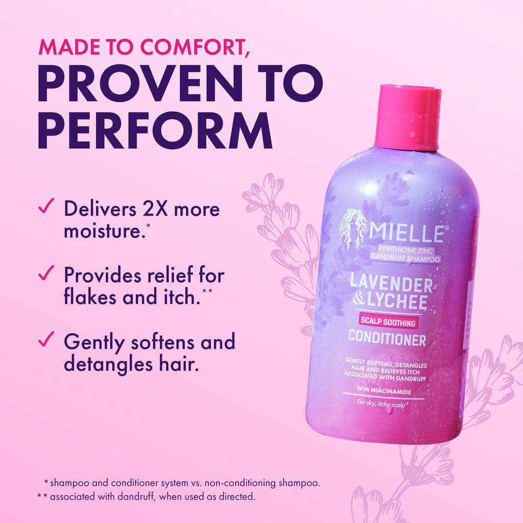MIELLE Lavender & Lychee Scalp Soothing Conditioner
