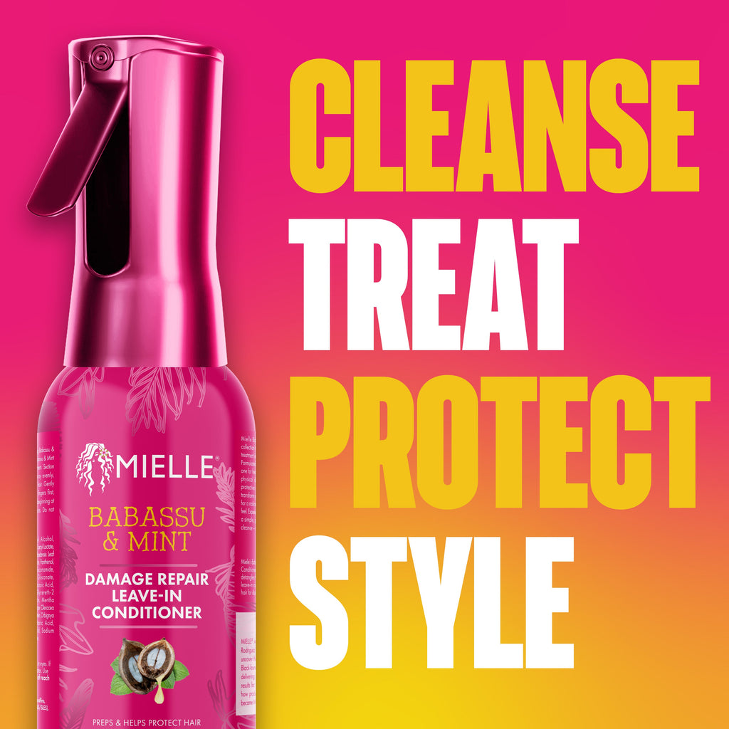 MIELLE Babassu & Mint Damage Repair Leave-In Conditioner