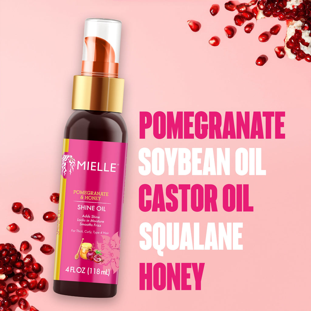 MIELLE Pomegranate & Honey Shine Oil
