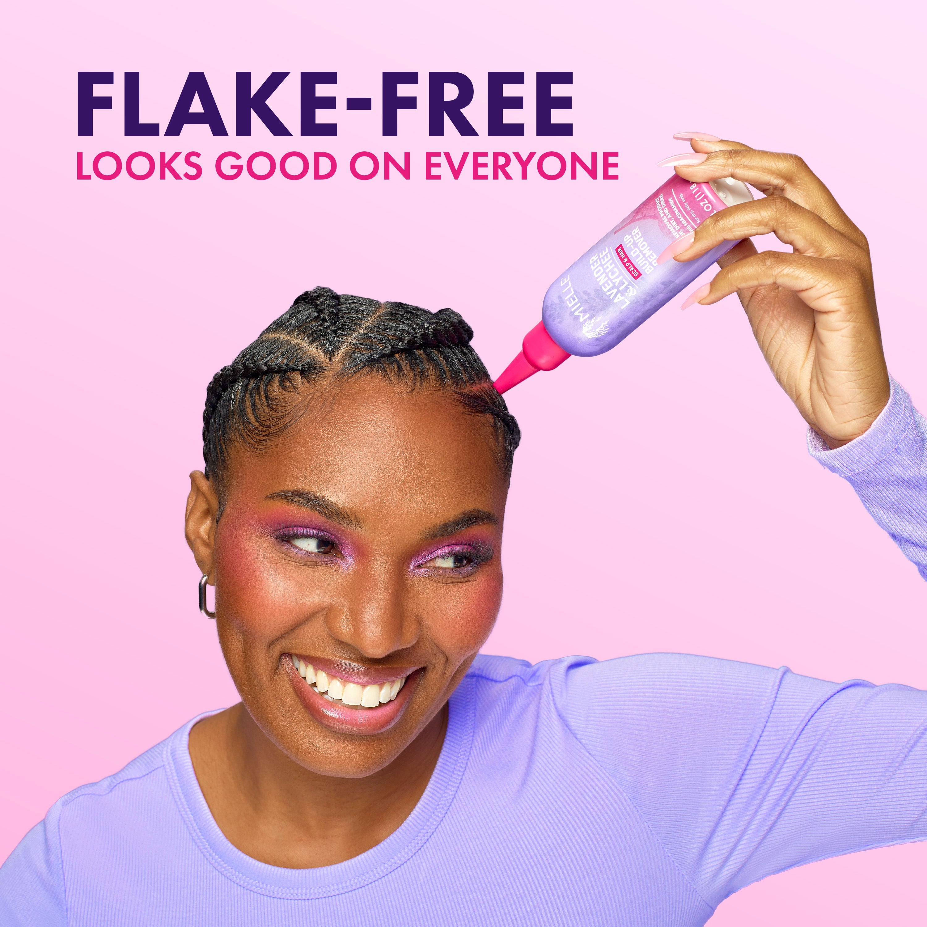MIELLE Lavender & Lychee Scalp & Hair Build Up Remover