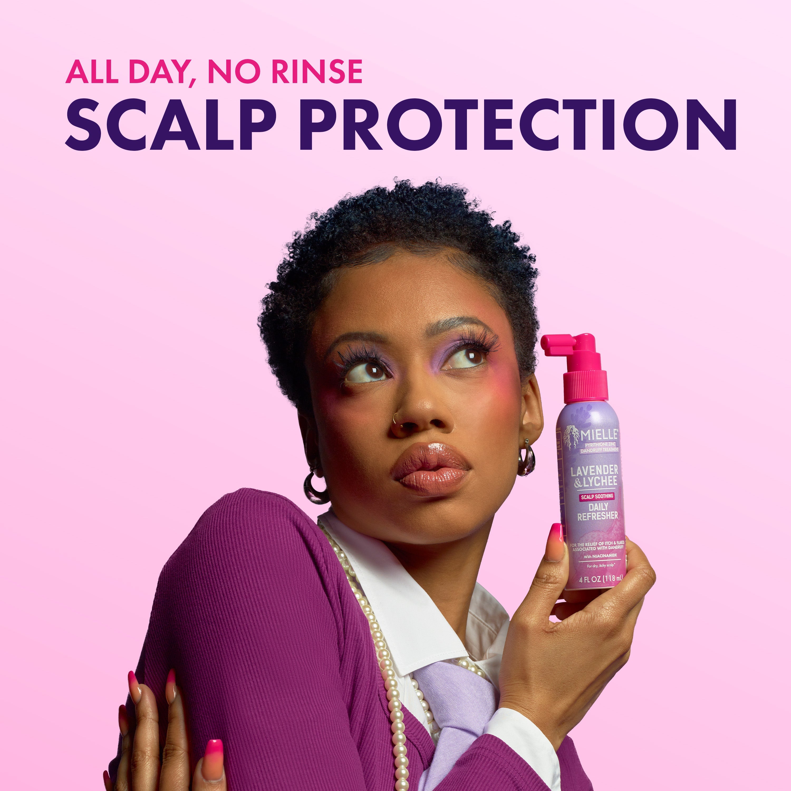 MIELLE Lavender & Lychee Scalp Soothing Daily Refresher