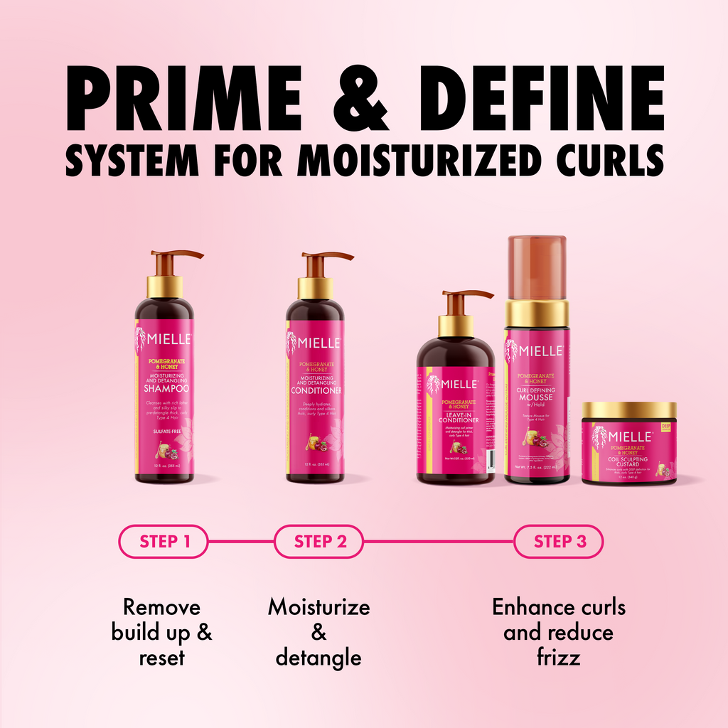 MIELLE Pomegranate & Honey Coil Sculpting Custard