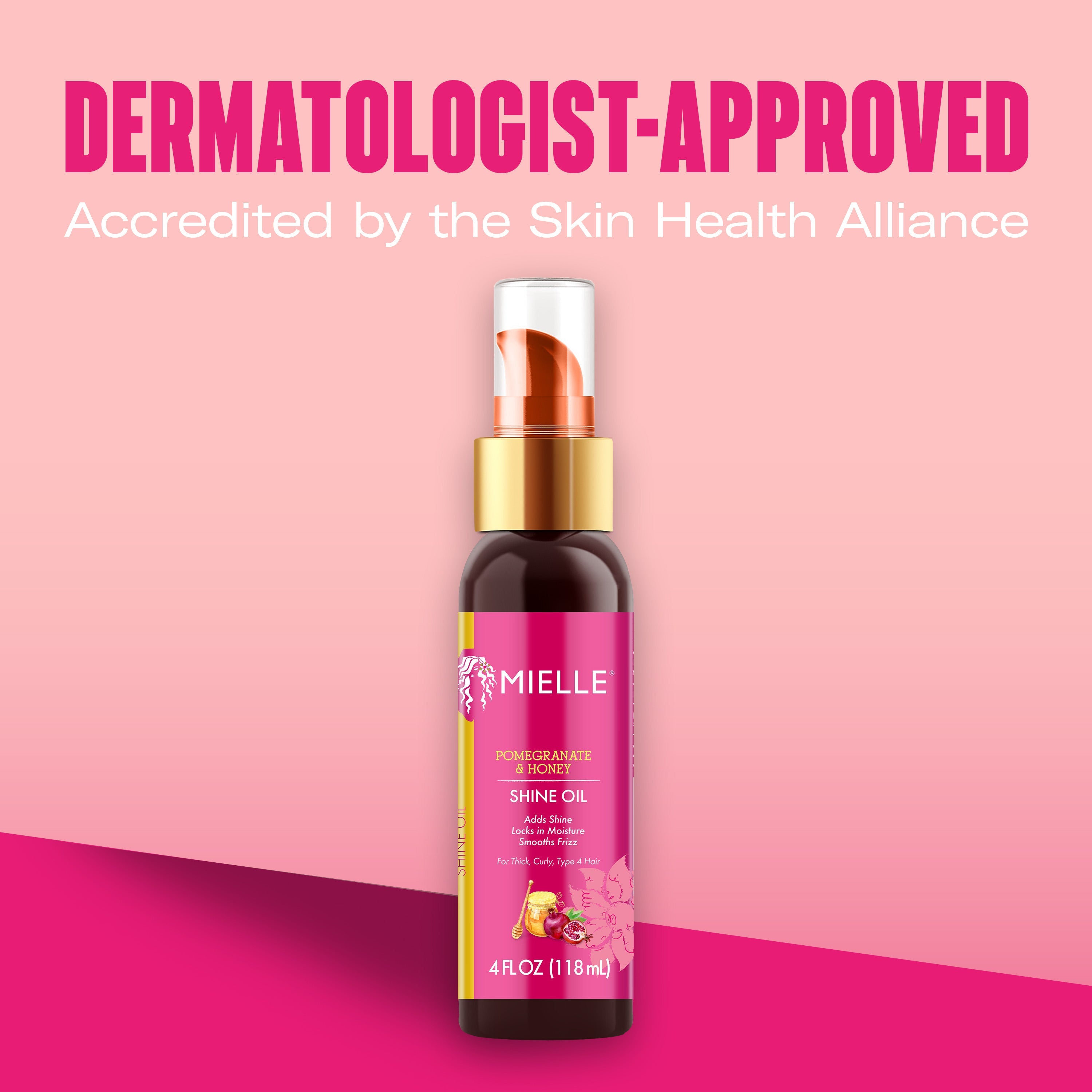 MIELLE Pomegranate & Honey Shine Oil