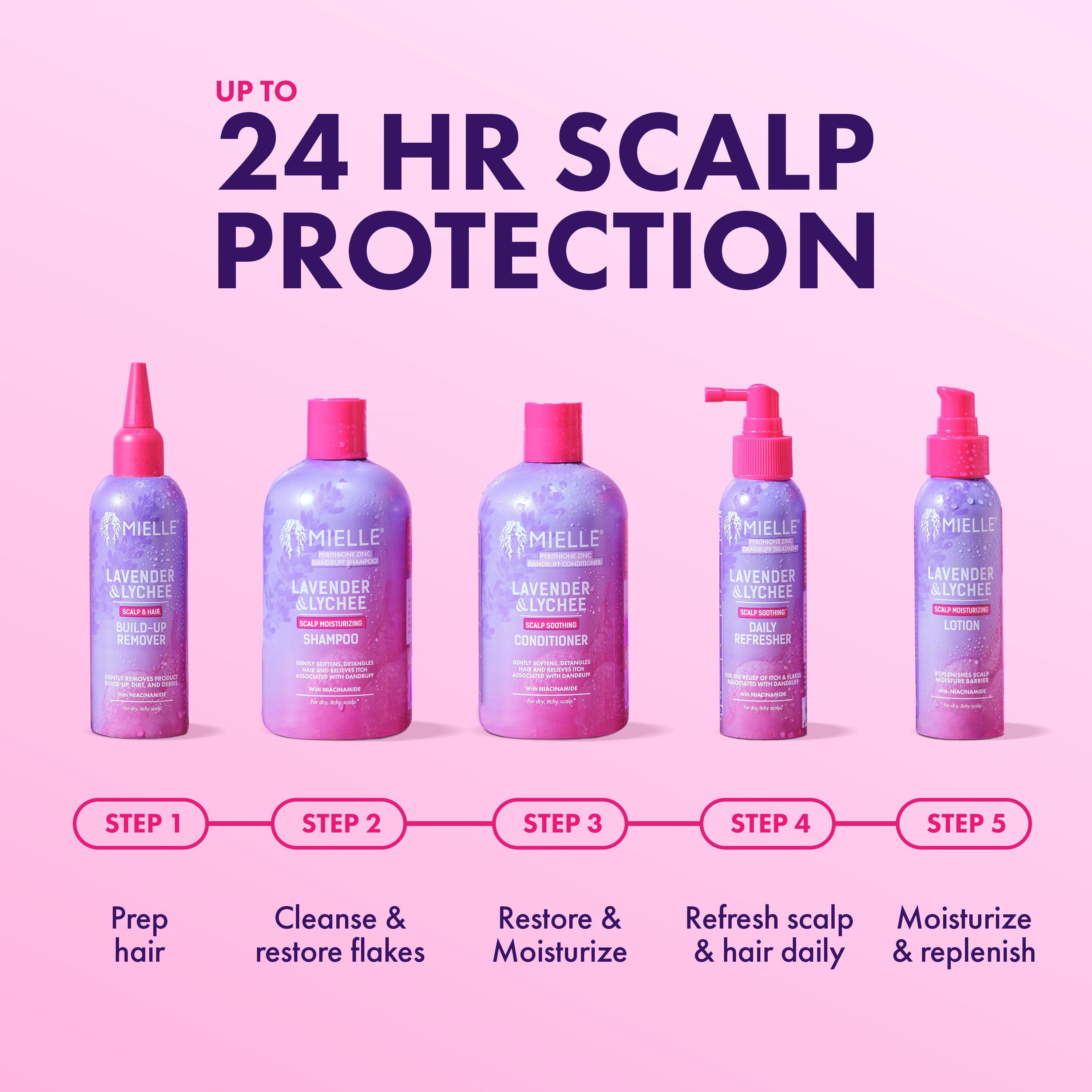 MIELLE Lavender & Lychee Scalp Soothing Conditioner