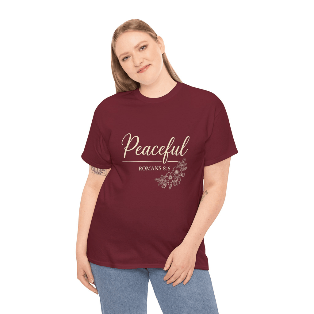 SIMPLY PEACEFUL TEE