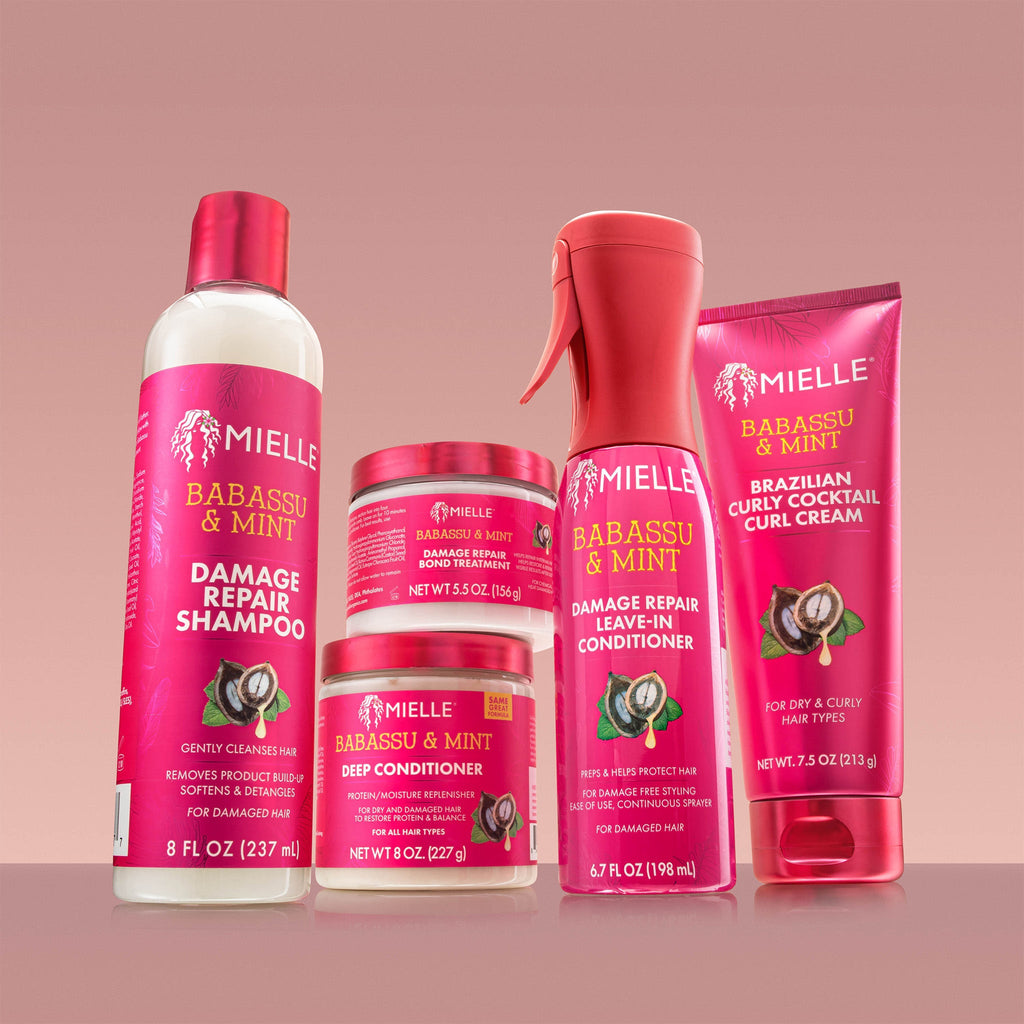 MIELLE Babassu & Mint Damage Repair Shampoo