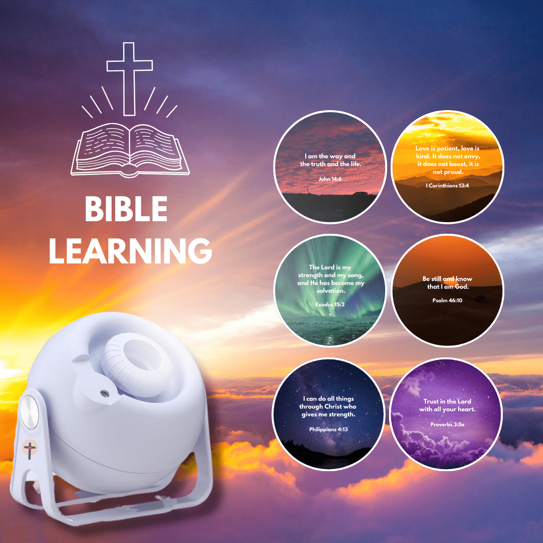 (KIDS GIFTING SET) Learning The Bible (Jar & Projector)