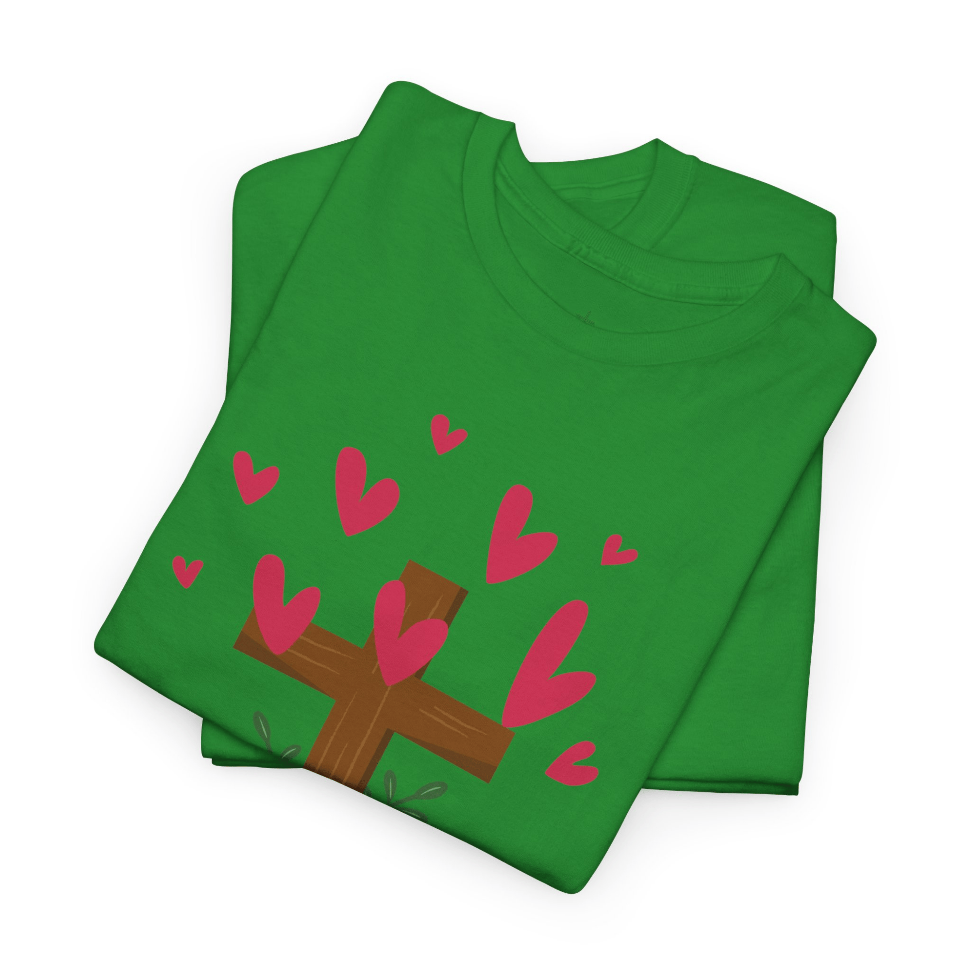WOODEN CROSS TEE