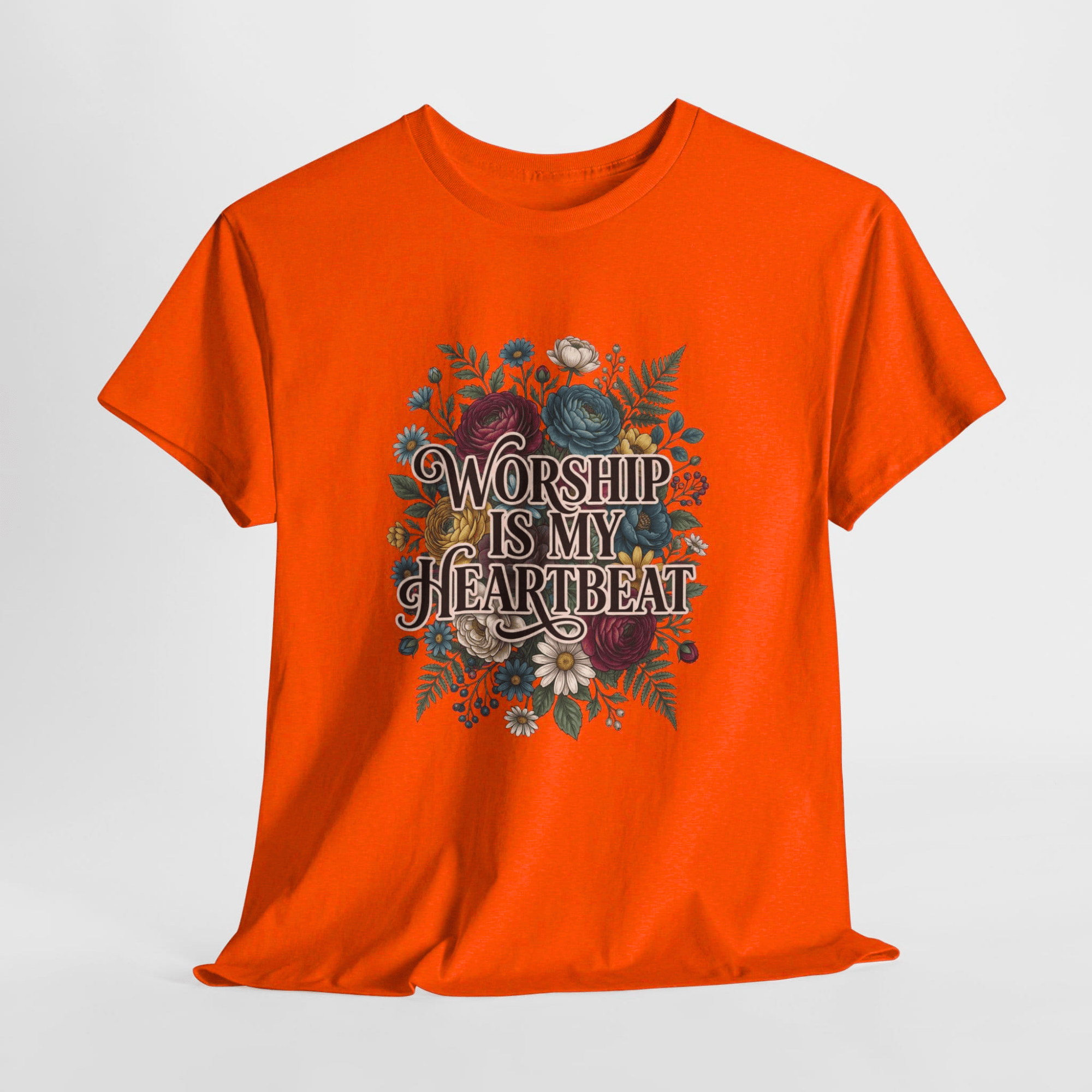 WORSHIP IS MY HEARTBEAT TEE