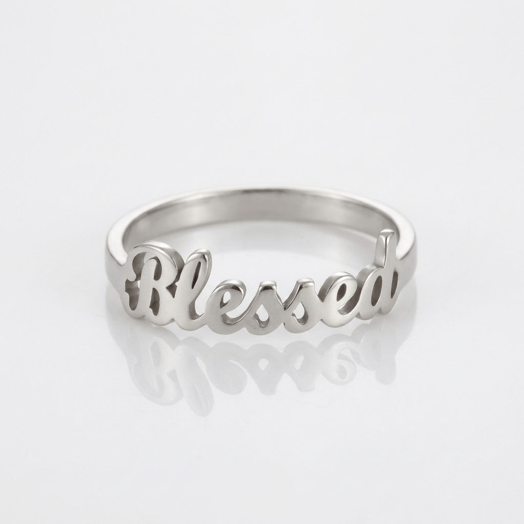 SILVER BLESSED RING
