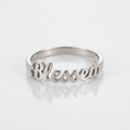 SILVER BLESSED RING