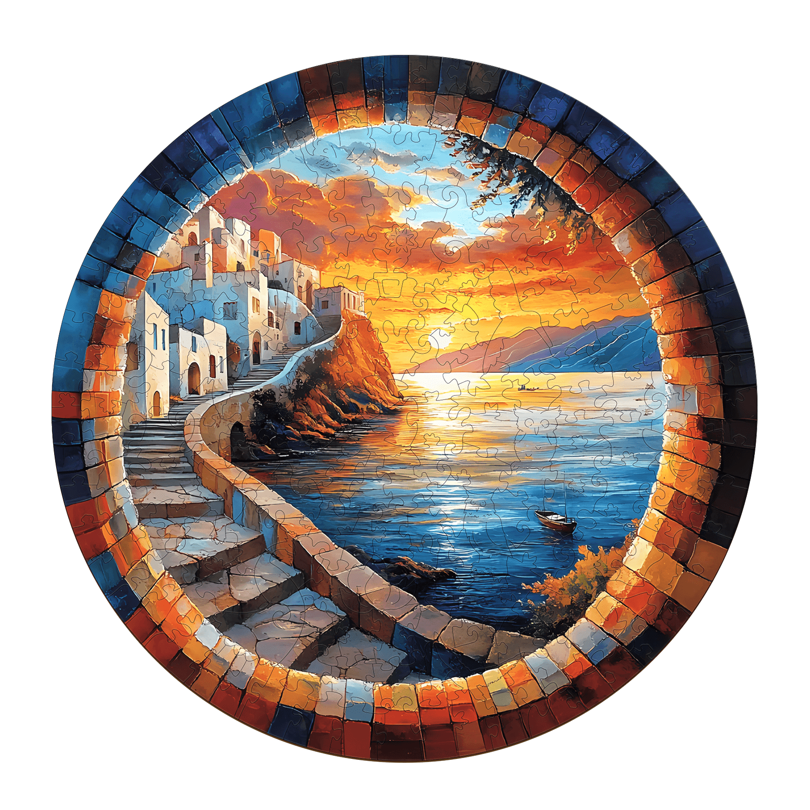 Capri Wooden Jigsaw Puzzle