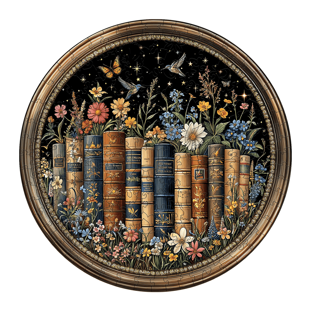 Flower of Wisdom Wooden Jigsaw Puzzle