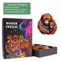 Orangutan Family Wooden Jigsaw Puzzle