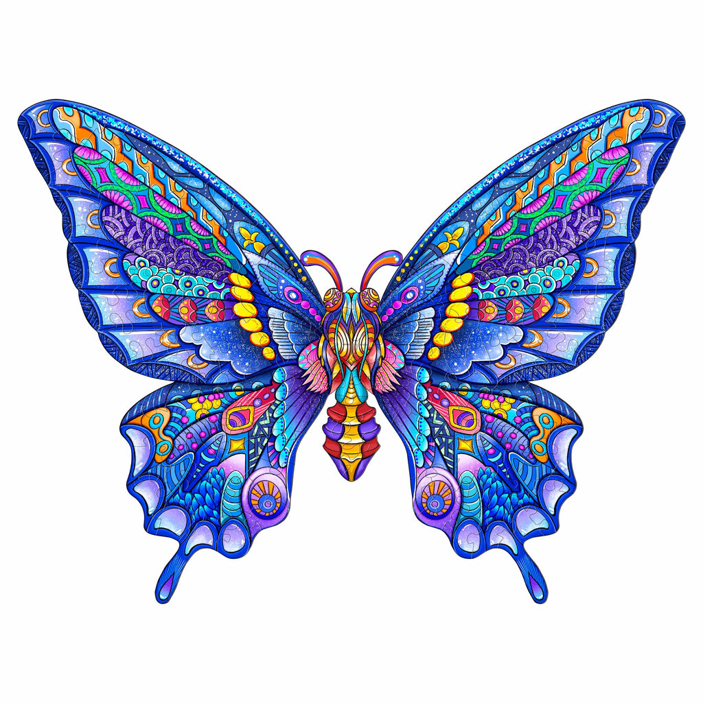 Charming Butterfly Wooden Jigsaw Puzzle