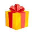 Gift Box & Stickers