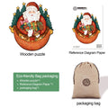 Warm Christmas Wooden Jigsaw Puzzle