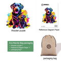 Labrador Family Wooden Jigsaw Puzzle