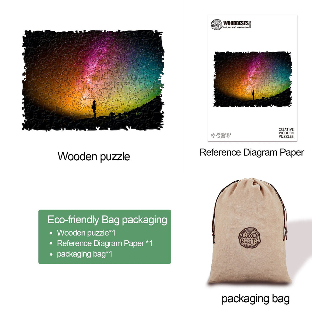 The Stargazer Wooden Jigsaw Puzzle
