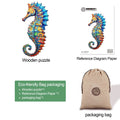 Seahorse 1 Wooden Jigsaw Puzzle