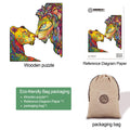Affectionate Sight Wooden Jigsaw Puzzle