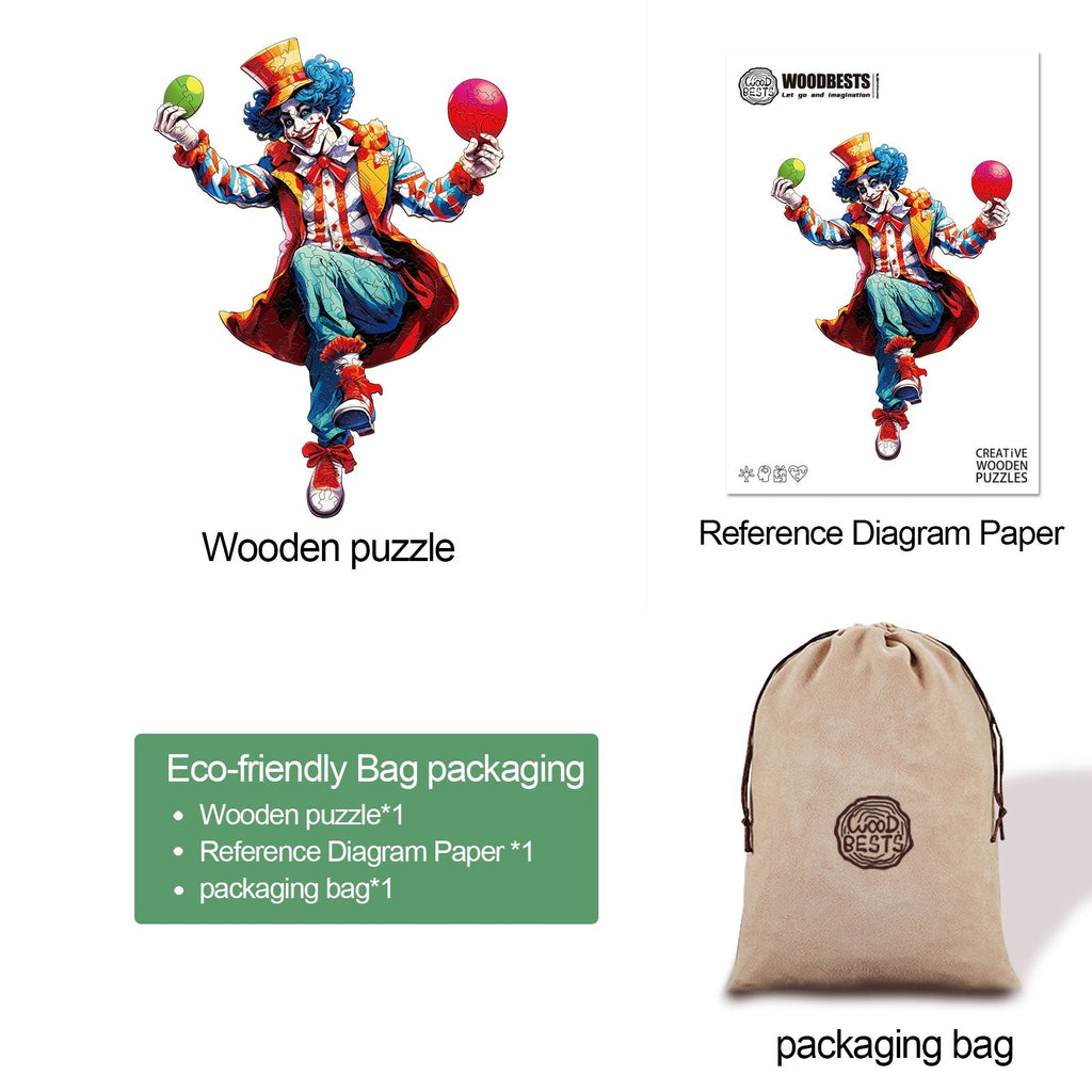 Joker-1 Wooden Jigsaw Puzzle
