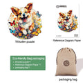 Lovable Puppy Wooden Jigsaw Puzzle