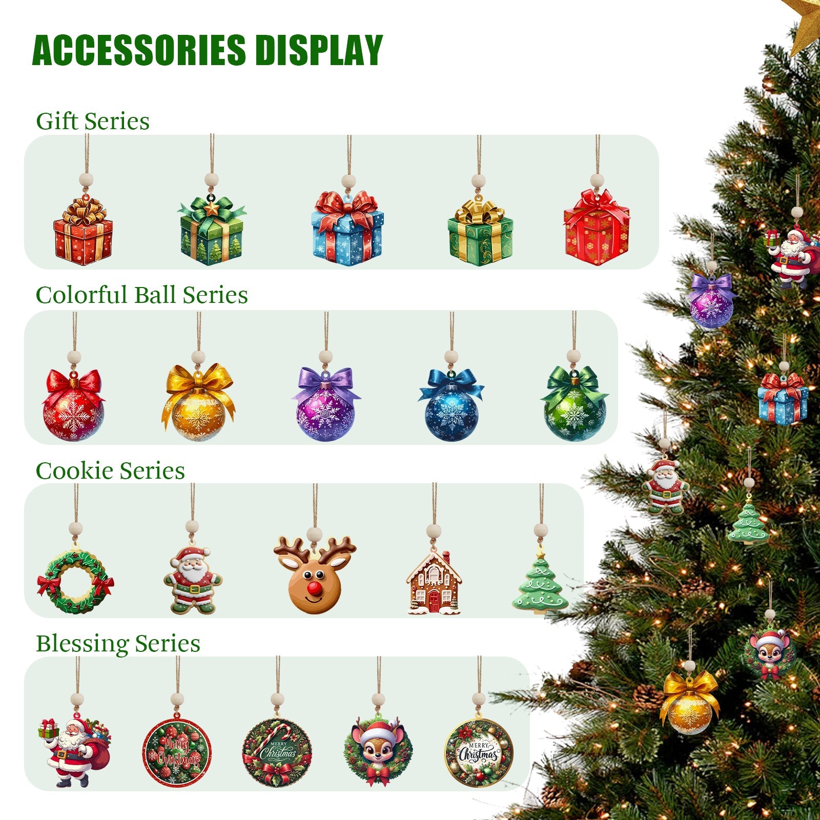 Christmas Wedding Rocking Pendant Gift